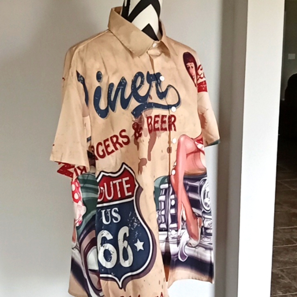 New Rt 66 Historic Shirt - Picture 2 of 6
